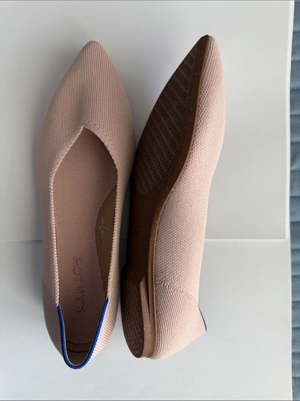 Rothy's Pointe Pink Ballet Flats